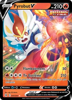 Pyrobut V, Poing de Fusion Nº 44 Holo