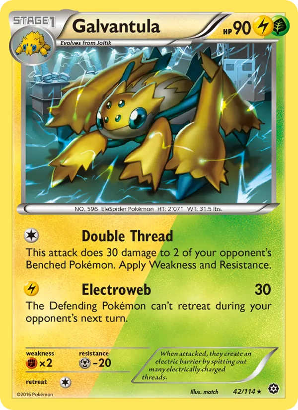Galvantula, Steam Siege Nº 42