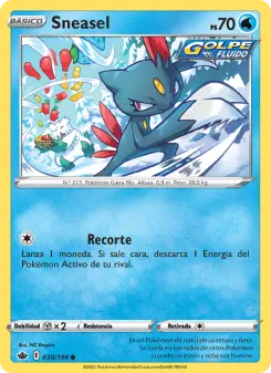 Sneasel, Reinado Escalofriante Nº 30 Normal
