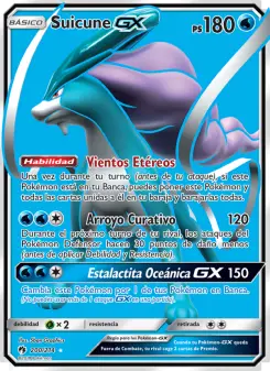Suicune GX, Truenos Perdidos No. 200 Normal