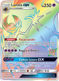 Lunala GX, Sole e Luna Nº 153 Normal