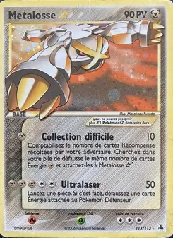 Metalosse ☆, EX Espèces Delta Nº 113 Holo