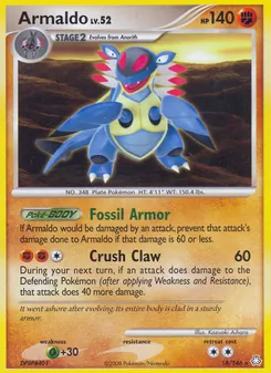Armaldo, Legends Awakened No. 18 Normal