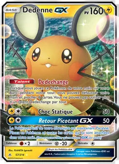 Dedenne GX, Alliance Infaillible Nº 57 Normal