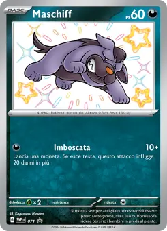 Maschiff, SVP Black Star Promos Nº 071 Holo