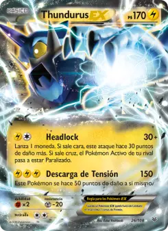 Thundurus EX, Cielos Rugientes No. 26 Normal