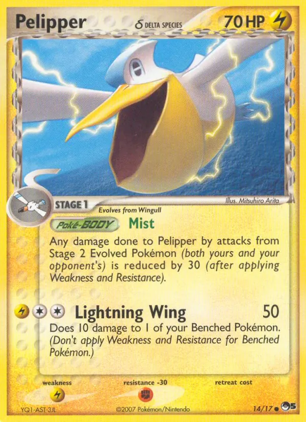 Pelipper δ, POP Series 5 No. 14