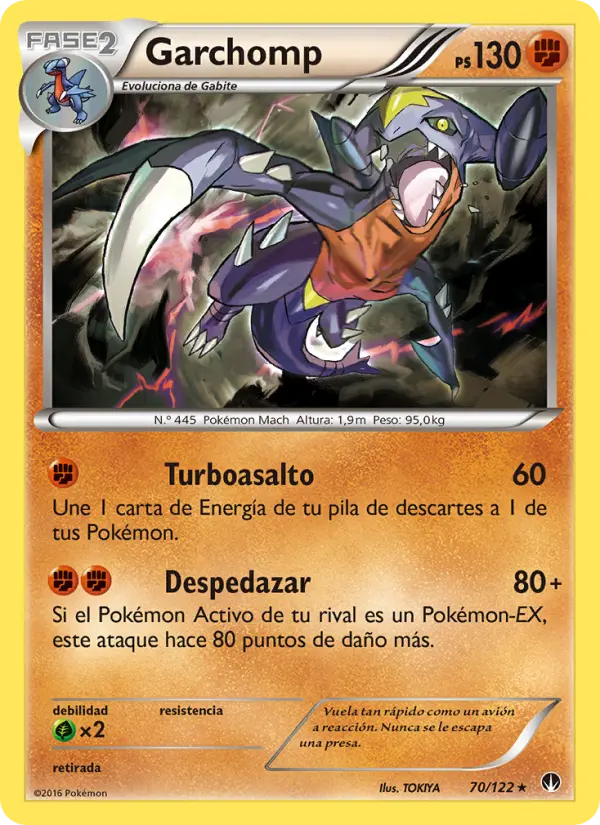 Garchomp, TURBOLímite No. 70