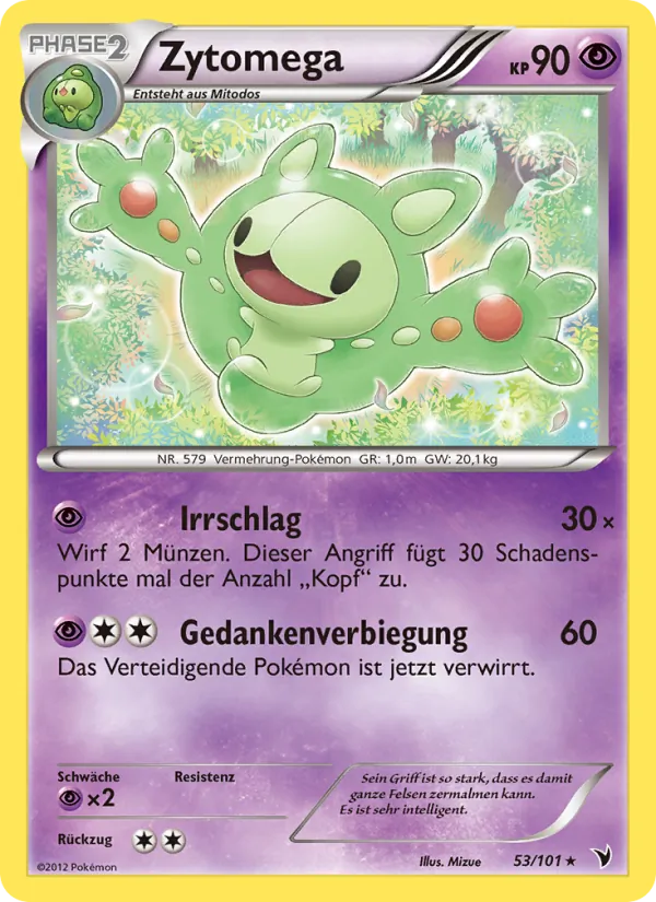 Zytomega, Königliche Siege No. 53