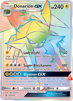 Donarion GX, Stunde der Wächter No. 152 Normal