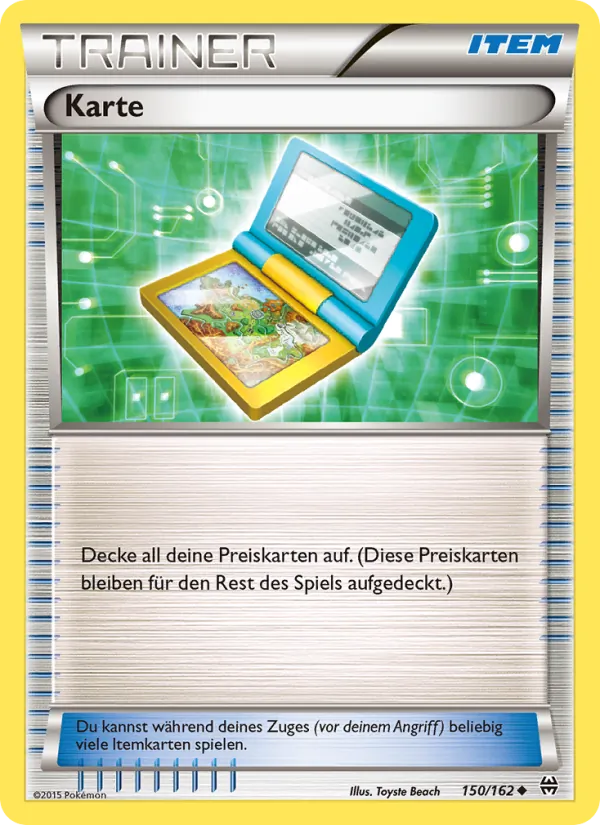 Karte, TURBOstart Nº 150
