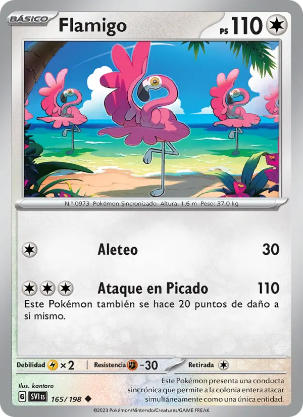 Flamigo, Escarlata y Púrpura Nº 165