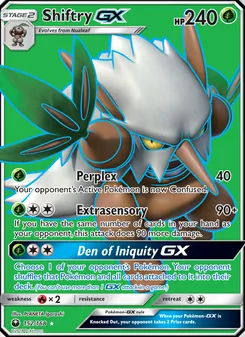Shiftry GX, Celestial Storm No. 152 Normal