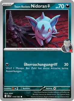 Team Rockets Nidoran♀, Ewige Rivalen No. 114 Normal