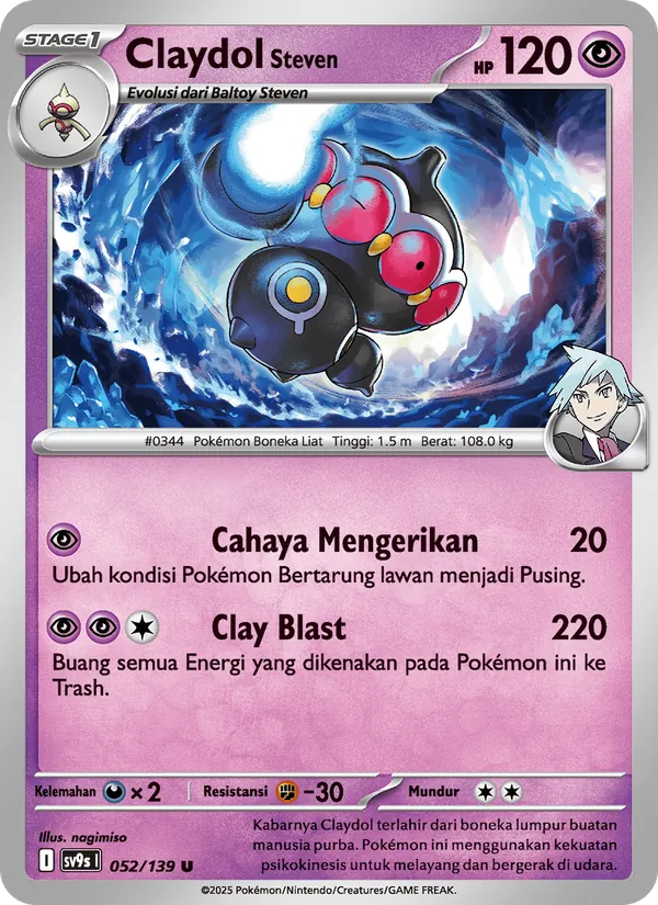 Claydol <Steven>, Ikatan Takdir No. 052