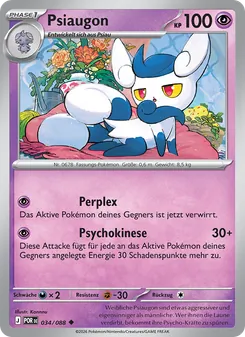 Psiaugon, Optimale Ordnung No. 034 Normal