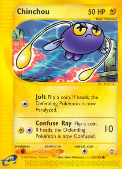 Chinchou, Aquapolis No. 71 Normal