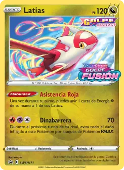 Latias, Cartas de promoción ESES Nº SWSH171 Normal
