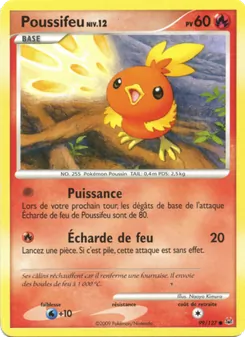 Poussifeu, Platine Nº 99 Normal