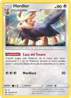 Herdier, Sol y Luna Nº 104 Normal
