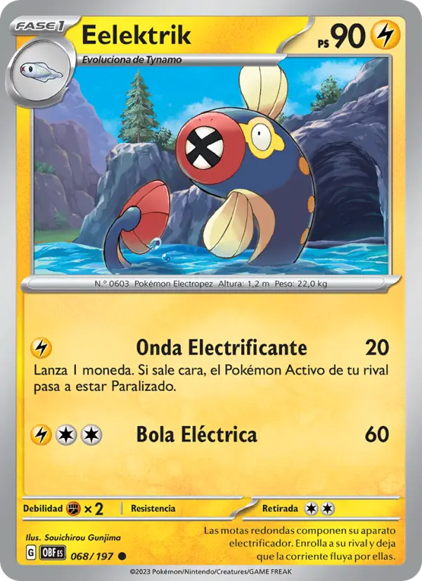 Eelektrik, Llamas Obsidianas Nº 068