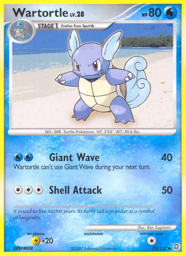 Wartortle, Secret Wonders No. 75