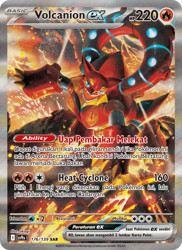Volcanion ex, Ikatan Takdir No. 176