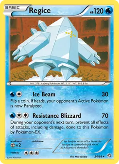 Regice, Ancient Origins Nº 24 Normal