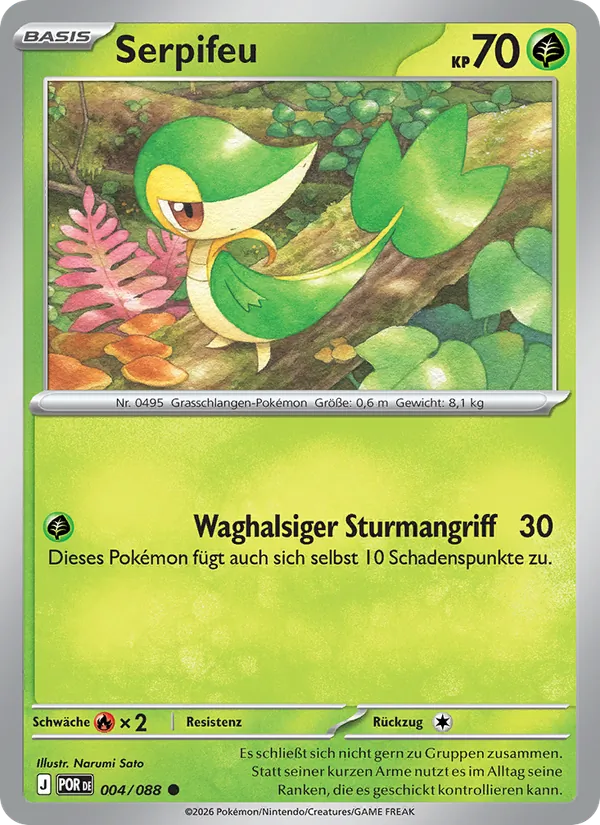 Serpifeu, Optimale Ordnung Nº 004