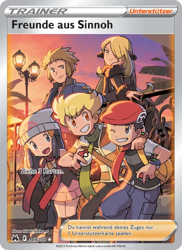 Freunde aus Sinnoh, Zenit der Könige No. 149