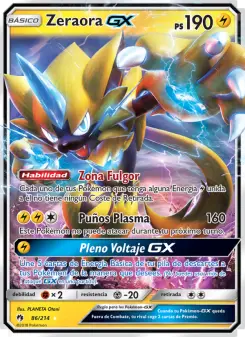 Zeraora GX, Truenos Perdidos Nº 86 Normal