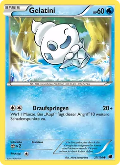 Gelatini, Plasma-Frost No. 27 Normal