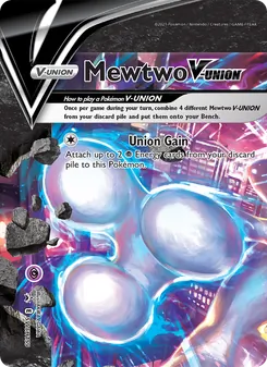 Mewtwo V-UNION, SWSH Black Star Promos Nº SWSH159 Normal