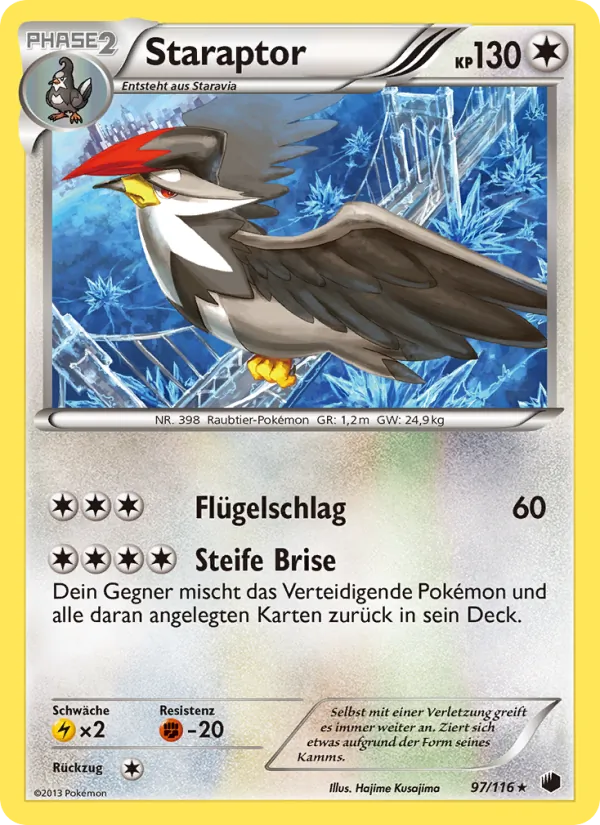 Staraptor, Plasma-Frost No. 97