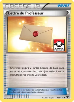Lettre du Professeur, XY Nº 123 Normal