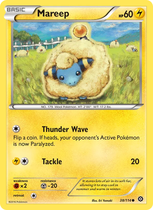 Mareep, Steam Siege No. 38
