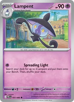 Lampent, Pitch Black No. 037 Normal
