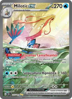 Milotic ex, Chispas Fulgurantes No. 237 Holo