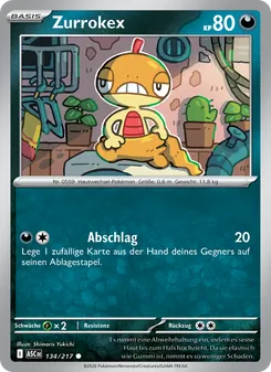 Zurrokex, Erhabene Helden Nº 134 Normal