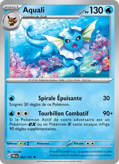 Aquali, Évolutions Prismatiques No. 022 Holo