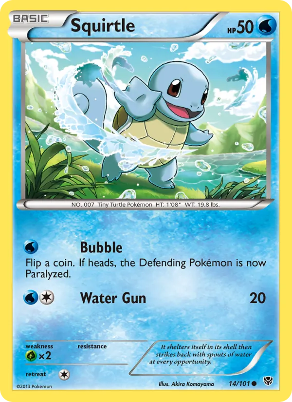 Squirtle, Plasma Blast No. 14