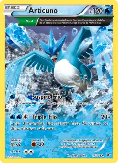 Articuno, Cielos Rugientes No. 17 Normal