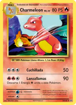 Charmeleon, Evoluciones Nº 10 Normal