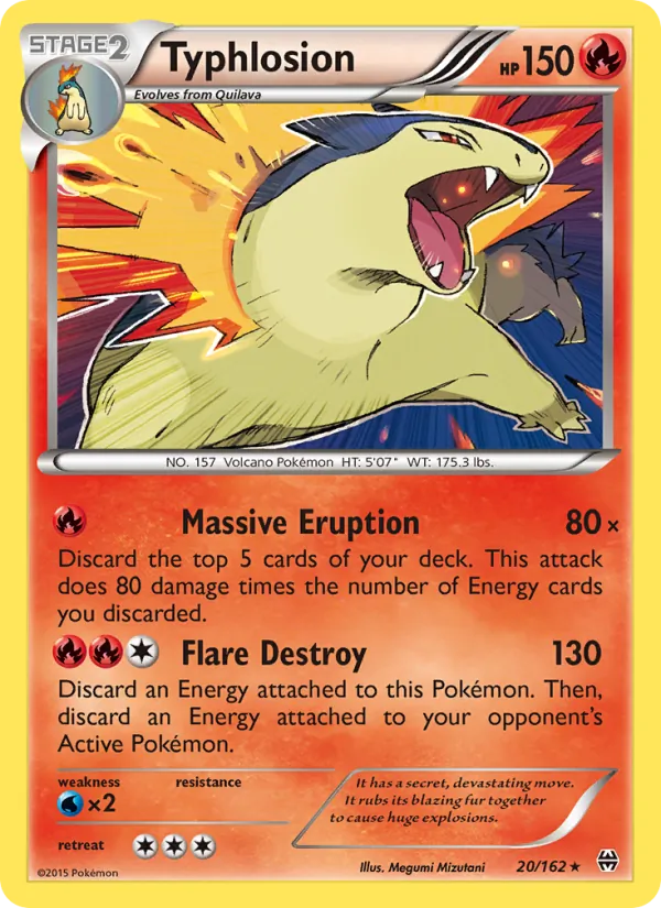 Typhlosion, BREAKthrough Nº 20