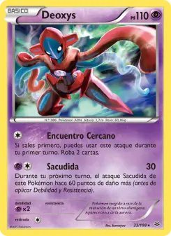 Deoxys, Cielos Rugientes Nº 33 Normal