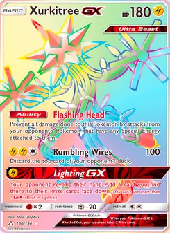 Xurkitree GX, Ultra Prism No. 160 Normal
