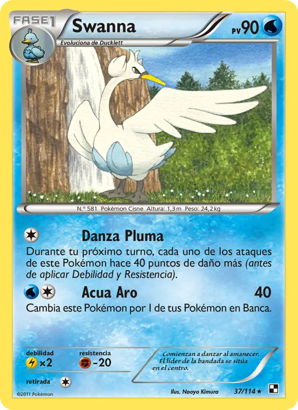 Swanna, Negro y Blanco Nº 37