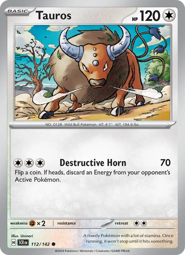 Tauros, Stellar Crown No. 112