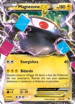 Magnezone EX, Fuoco Infernale No. 35 Normal