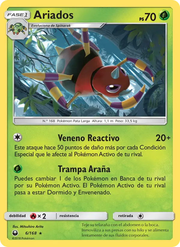 Ariados, Tormenta Celestial No. 6